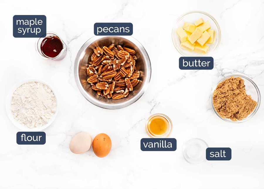 Maple pecan pie bars Recipe