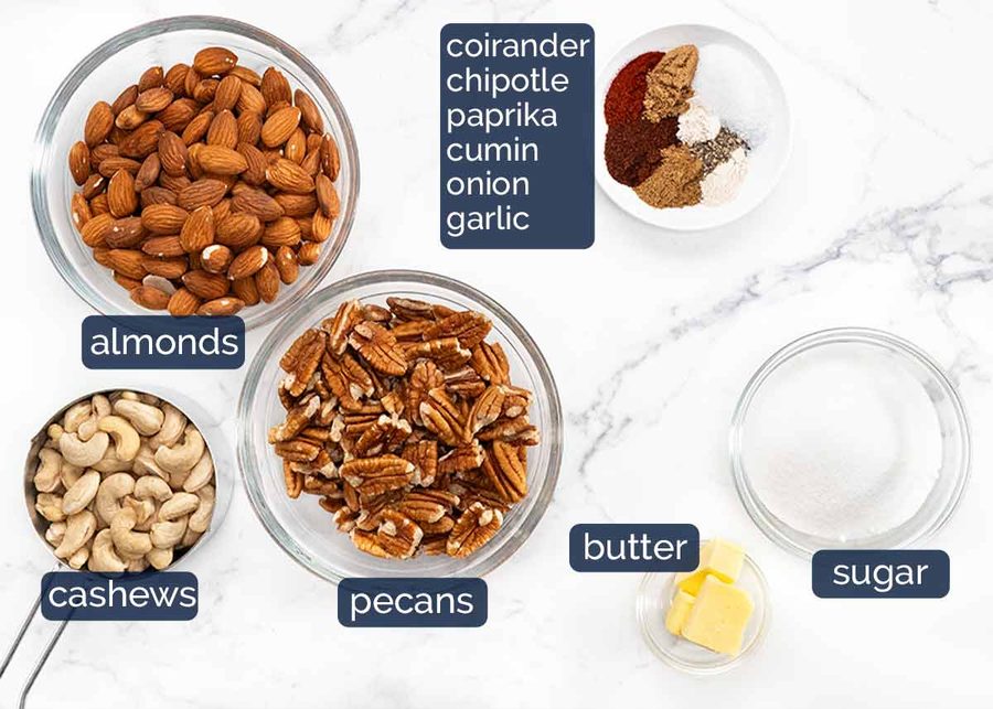 Texan BBQ candied nuts Recipe