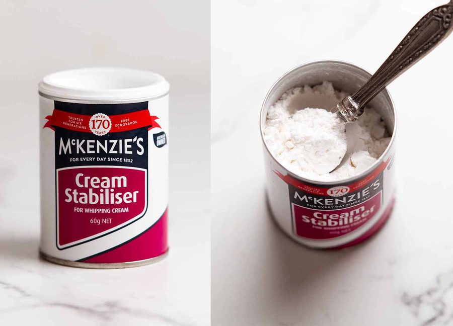 Stabilised whipped cream Recipe