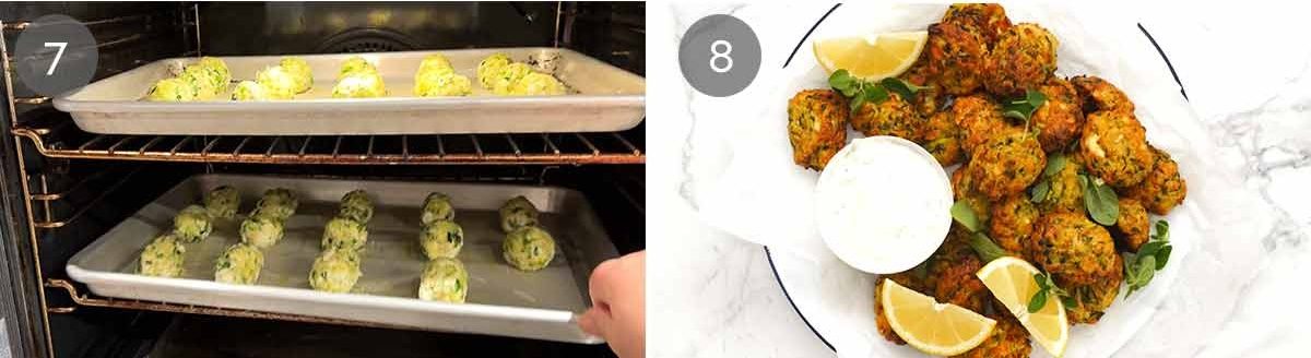 Greek Zucchini Tots (Mini Fritters) Recipe Greek Zucchini Tots - Mini Fritters