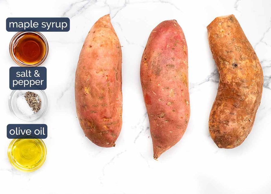 Maple sweet potato salad with whipped tahini Recipe