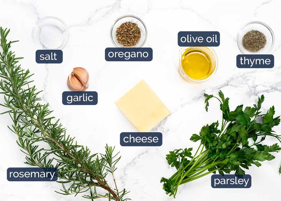 Cheese, Herb & Garlic Quick Bread (No Yeast) Recipe