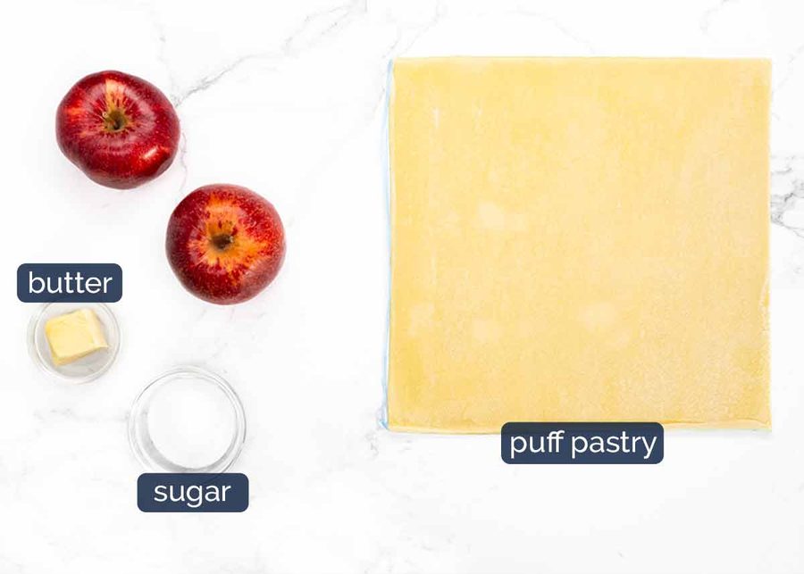 Easy French apple tart Recipe