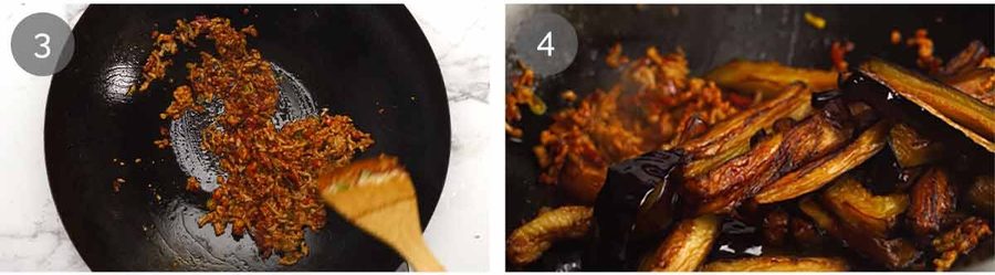 Chinese eggplant and minced pork – spicy Sichuan food! Recipe
