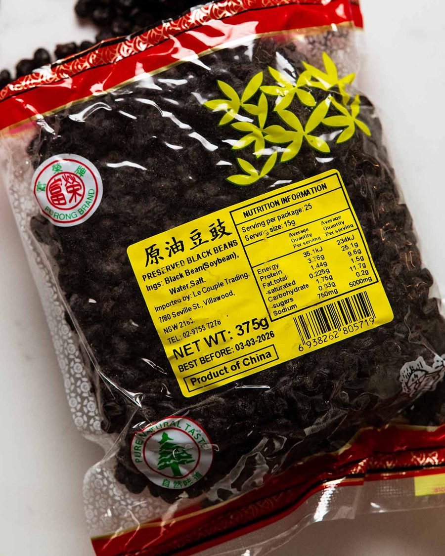 Beef in black bean sauce Recipe