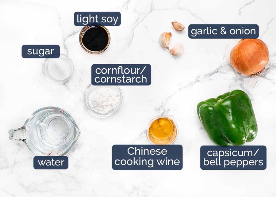 Beef in black bean sauce Recipe