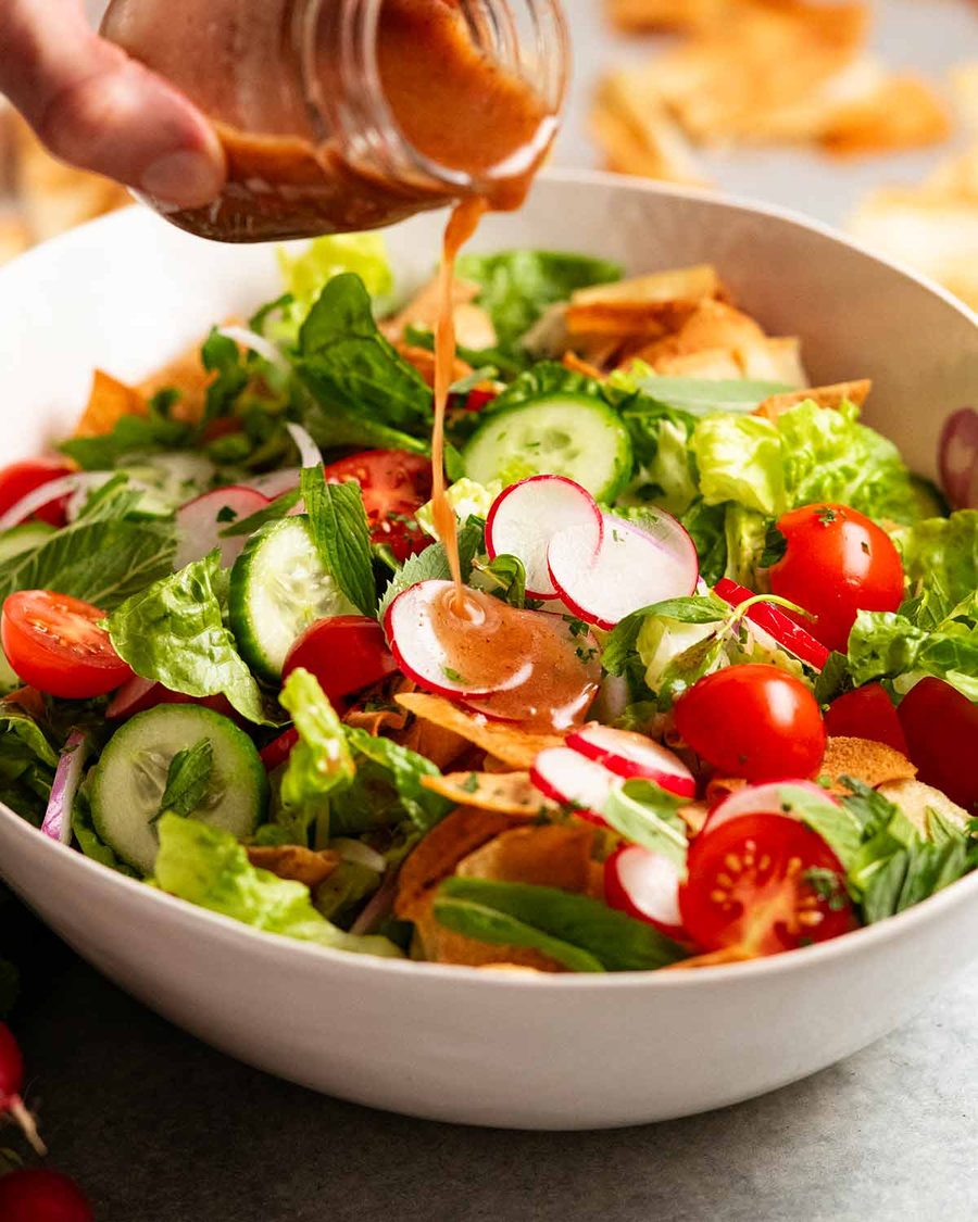 Lebanese Fattoush Salad Recipe