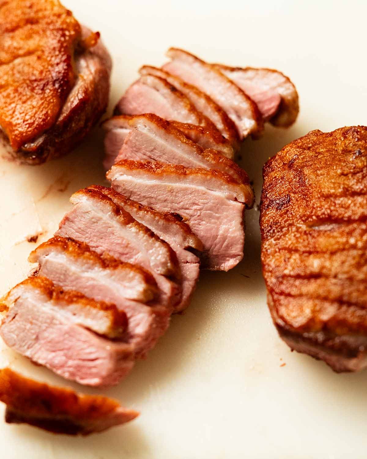 How to cook duck breast Recipe Crispy skin duck breast