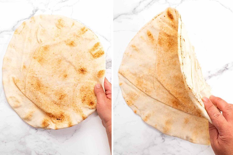 8 minute Lebanese Pizza – chicken mince recipe! Recipe