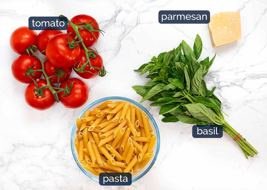 Bruschetta summer pasta salad Recipe