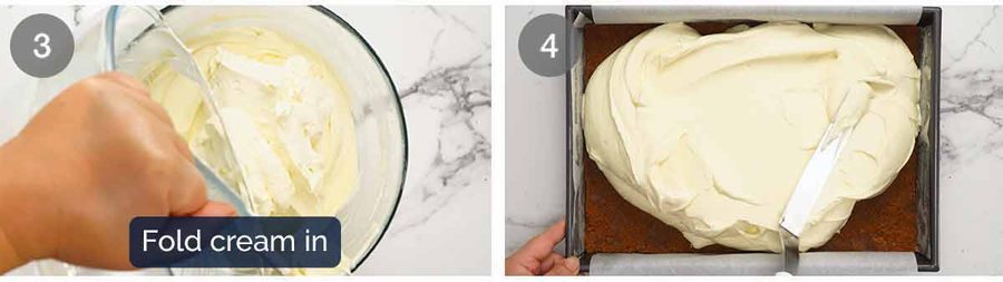 Easy Christmas Cheesecake Slab – no bake! Recipe