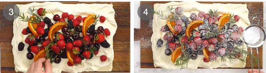 Easy Christmas Cheesecake Slab – no bake! Recipe