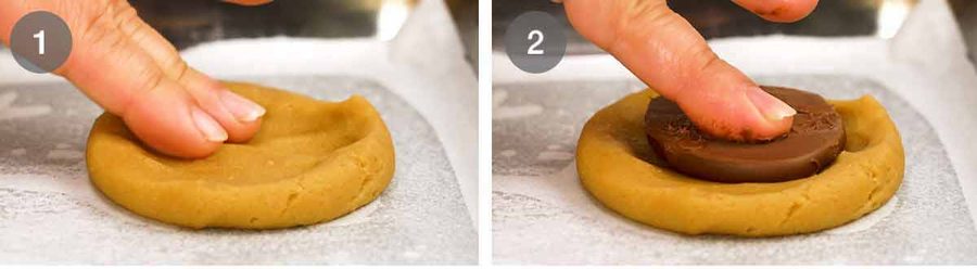 Nutella Stuffed Cookies Recipe