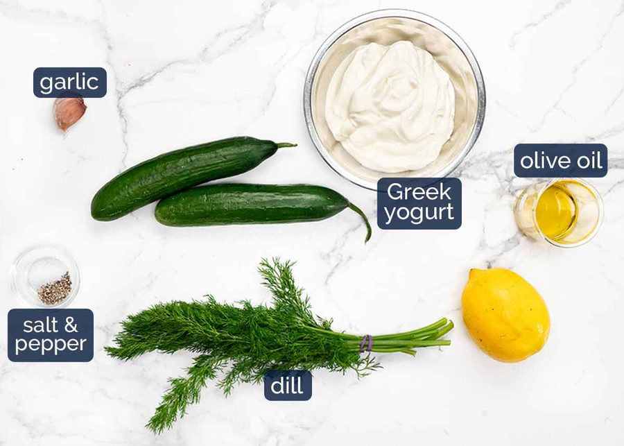 Tzatziki Chickpea Salad Recipe