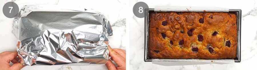 Glazed White Chocolate Raspberry Loaf Recipe