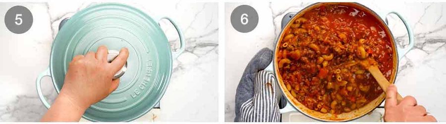 One Pot Cajun Beef Pasta with lots-of-veg Recipe