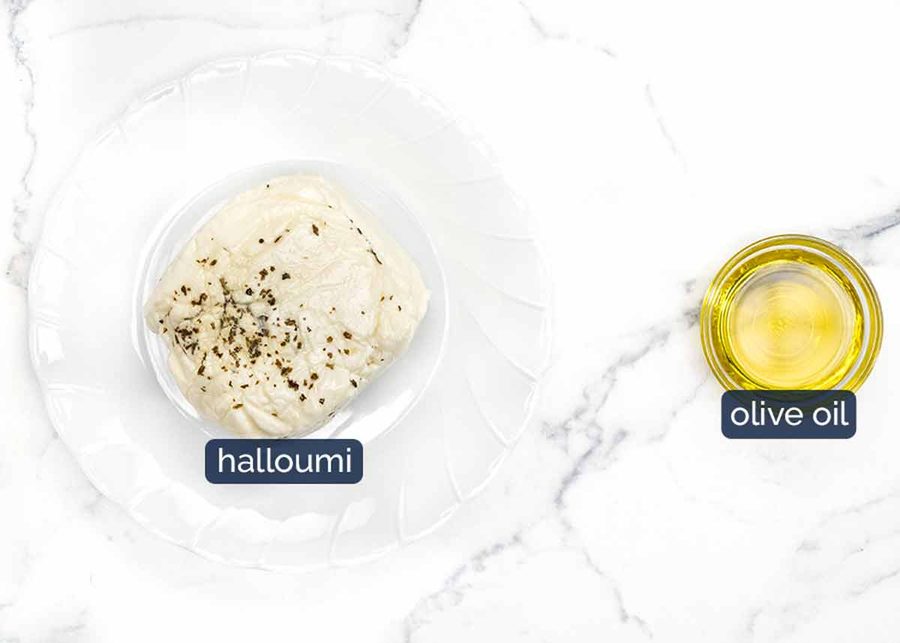 Golden Halloumi with Honey and Thyme Recipe