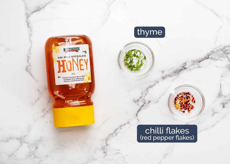 Golden Halloumi with Honey and Thyme Recipe