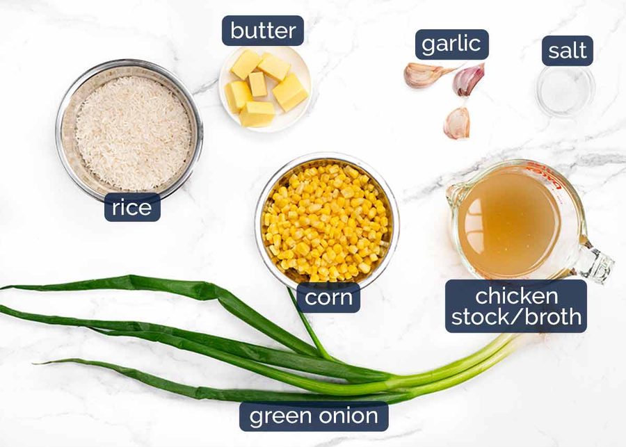 Hot buttered corn rice Recipe