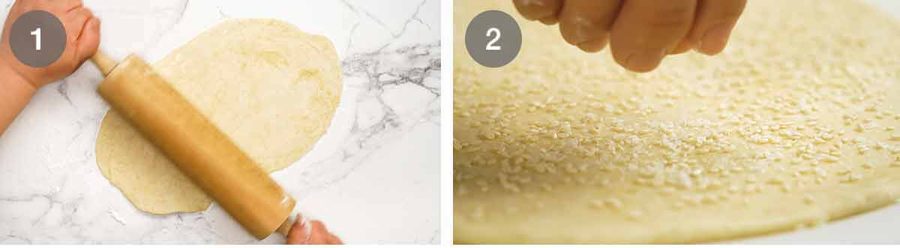 Homemade artisan crackers Recipe