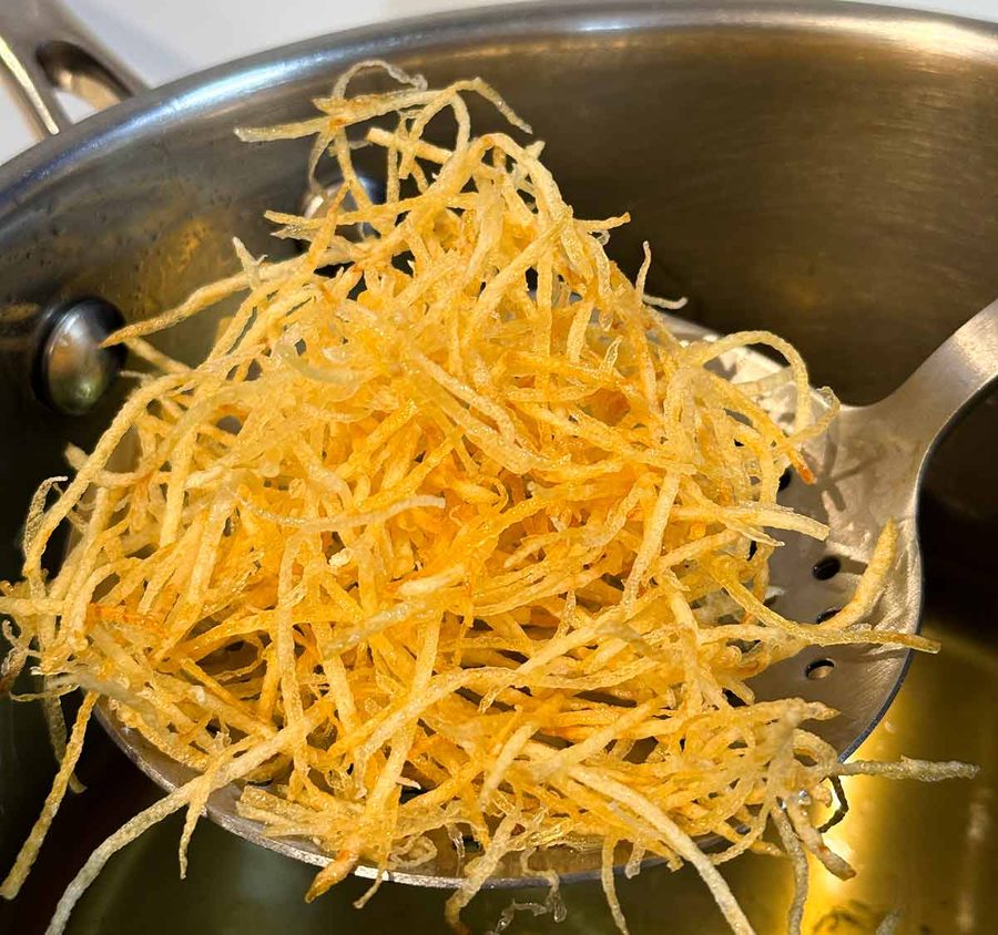 Crispy Potato Straws (Pommes Paille) Recipe