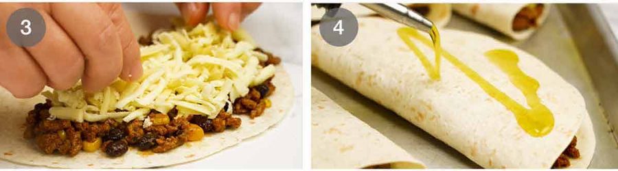 Crispy oven baked quesadillas Recipe
