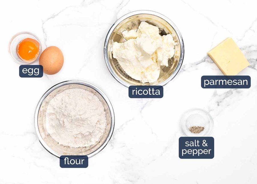 Easy ricotta gnocchi with creamy mushroom sauce Recipe
