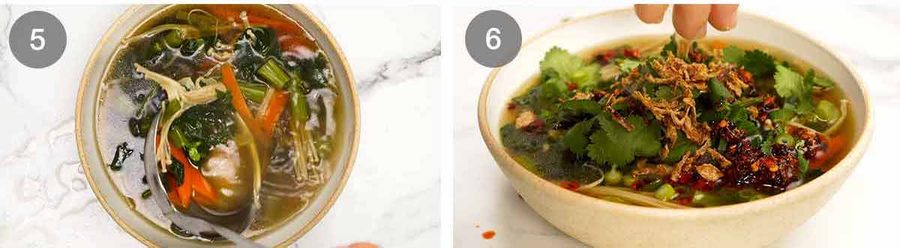 Very low calorie Chinese Vegetable Soup – and quick! Recipe