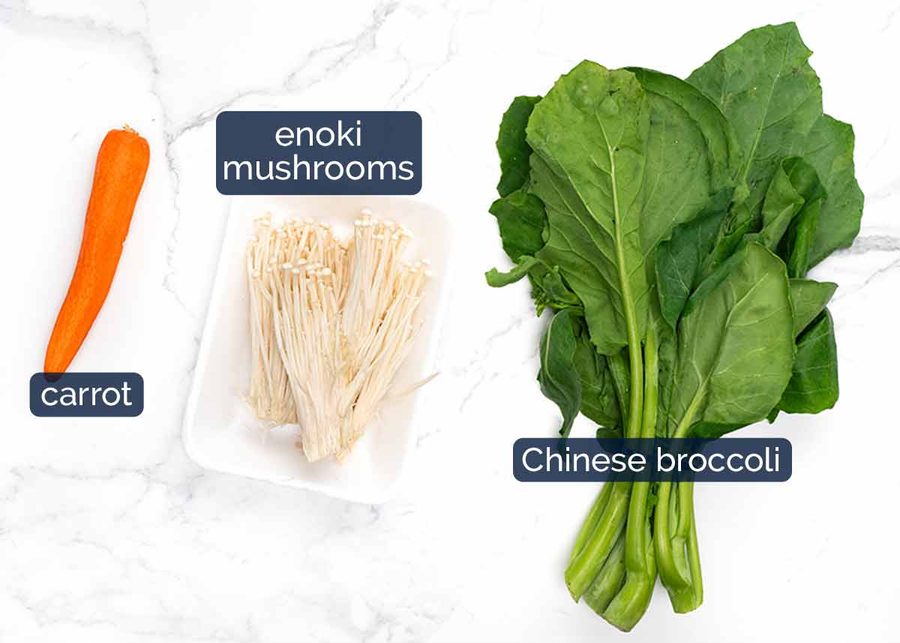 Very low calorie Chinese Vegetable Soup – and quick! Recipe