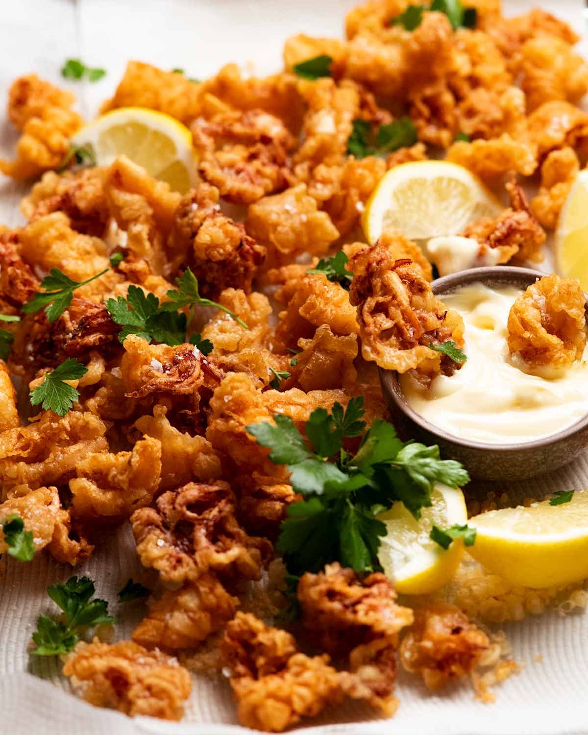 Truly Crispy Salt & Pepper Squid Recipe Crispy Salt and Pepper Squid