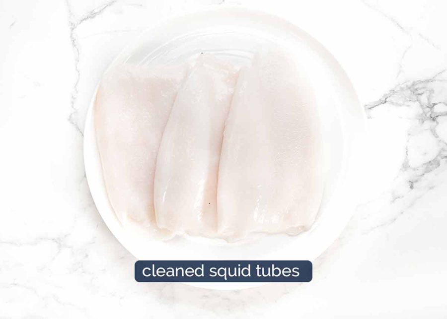 How to clean and prepare baby squid Recipe