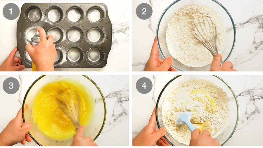 Mango muffins Recipe