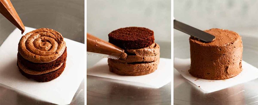 Mini chocolate cakes Recipe