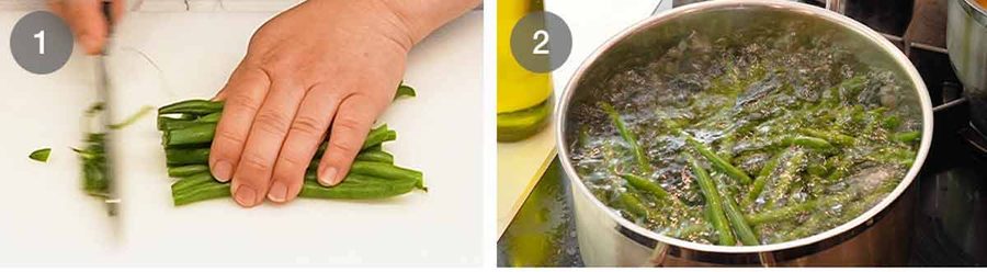 Green Beans with a Mountain of Panko Recipe
