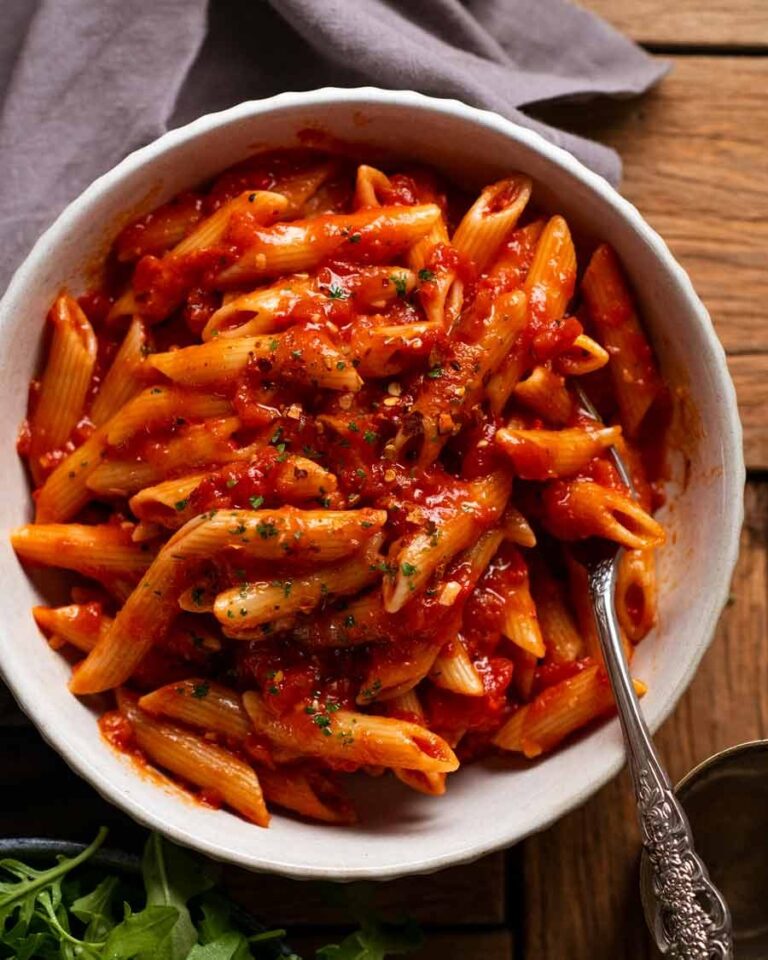 Penne all’Arrabbiata (spicy tomato pasta) Recipe