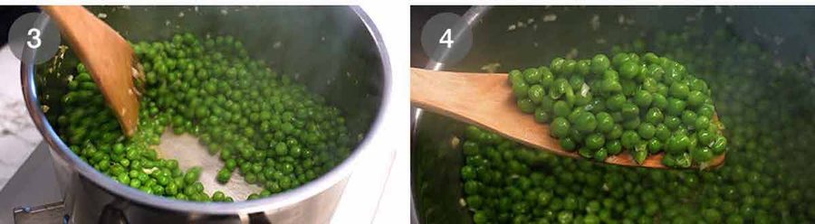 How I cook frozen peas – Garlic Buttered Peas Recipe