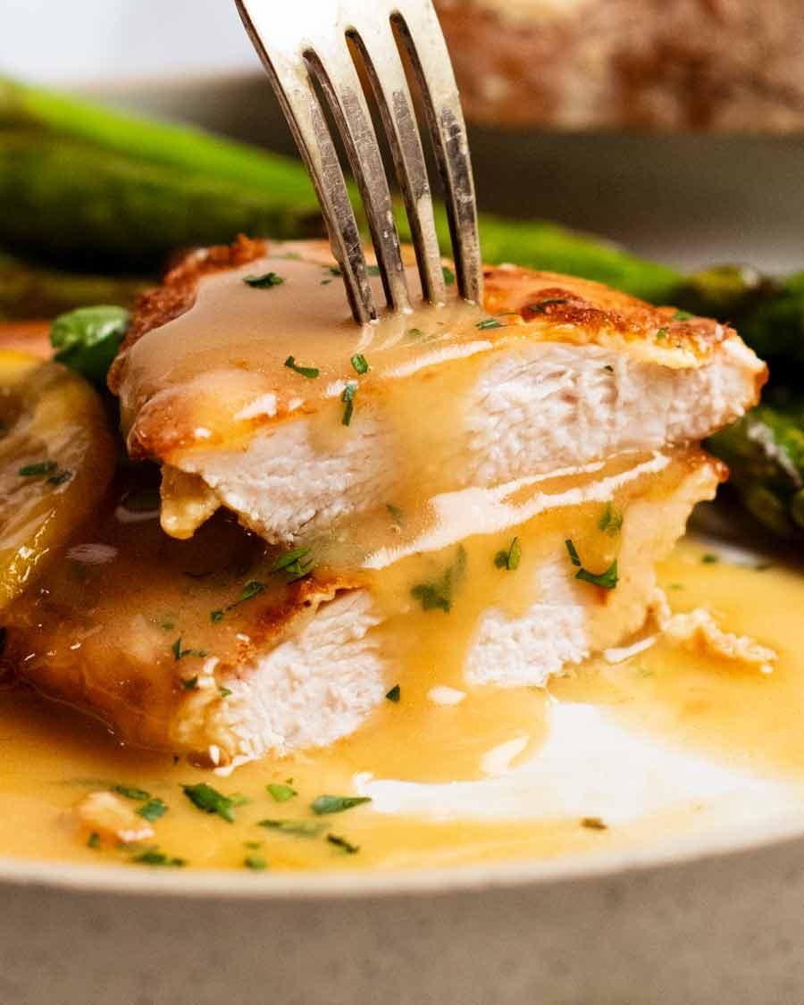 Chicken Francese Recipe Eating Chicken Francese