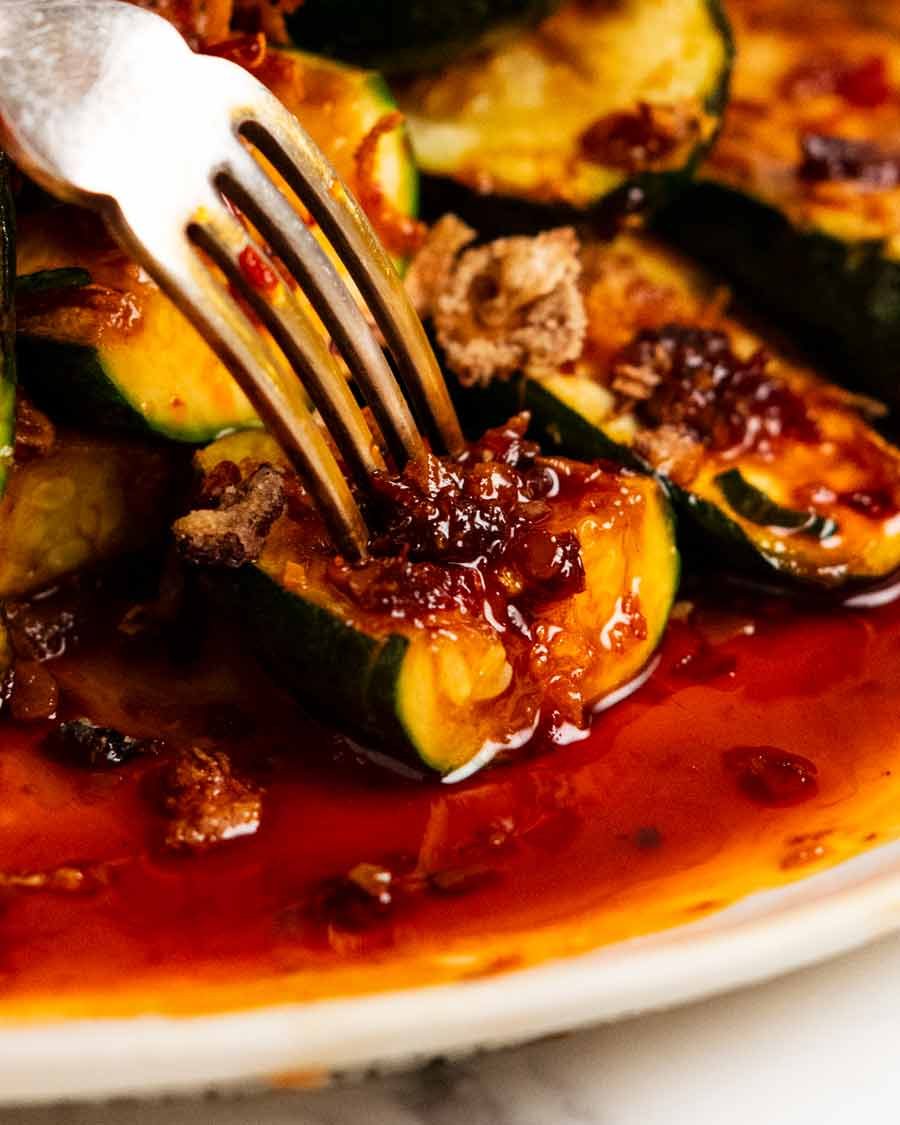 Spicy Asian Zucchini Recipe