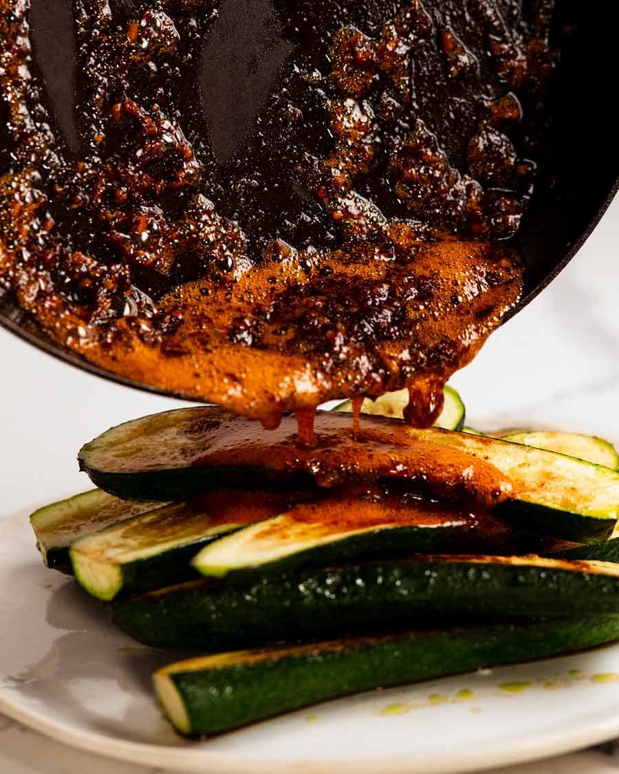 Spicy Asian Zucchini Recipe