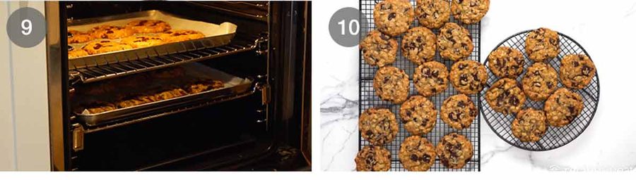 Brown Butter Oatmeal Choc Chip Cookies (easy!) Recipe