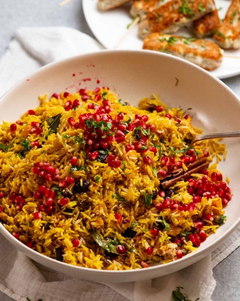 Jewelled rice pilaf – for Easter! Recipe