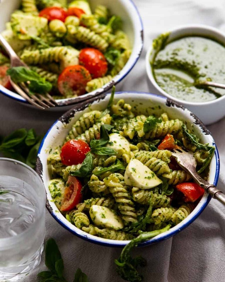 Pesto pasta salad Recipe