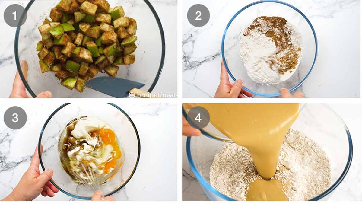 Cinnamon Apple Bread Recipe How to make Cinnamon Apple Bread