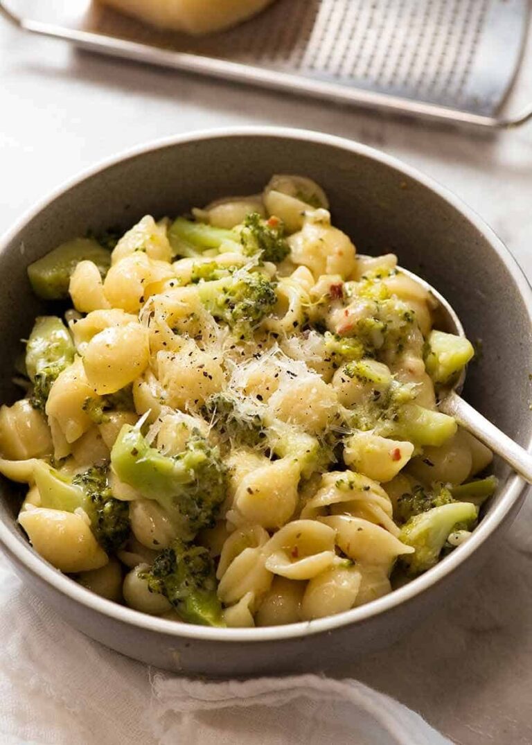 Really Quick Broccoli Pasta Recipe