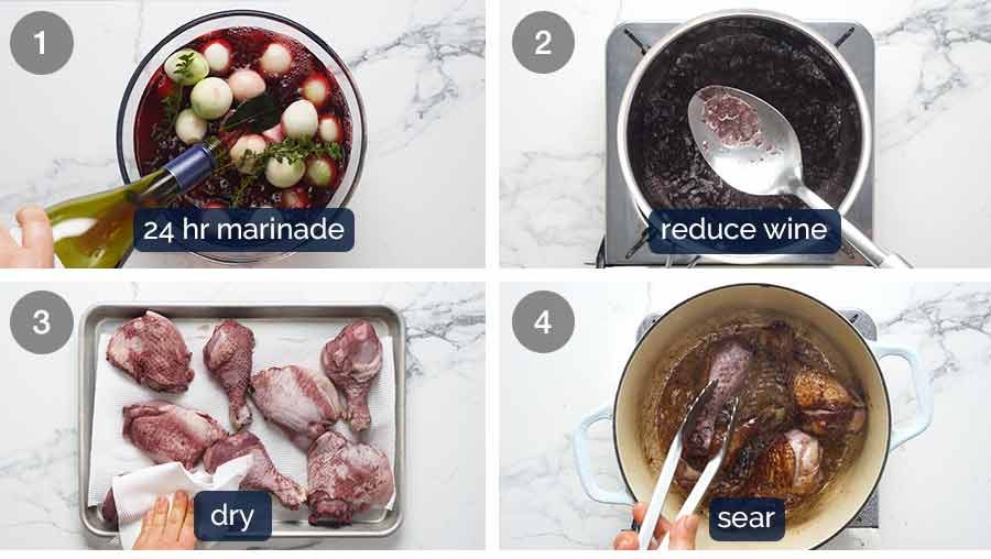 Coq au Vin Recipe How to make Coq au Vin - French chicken stew