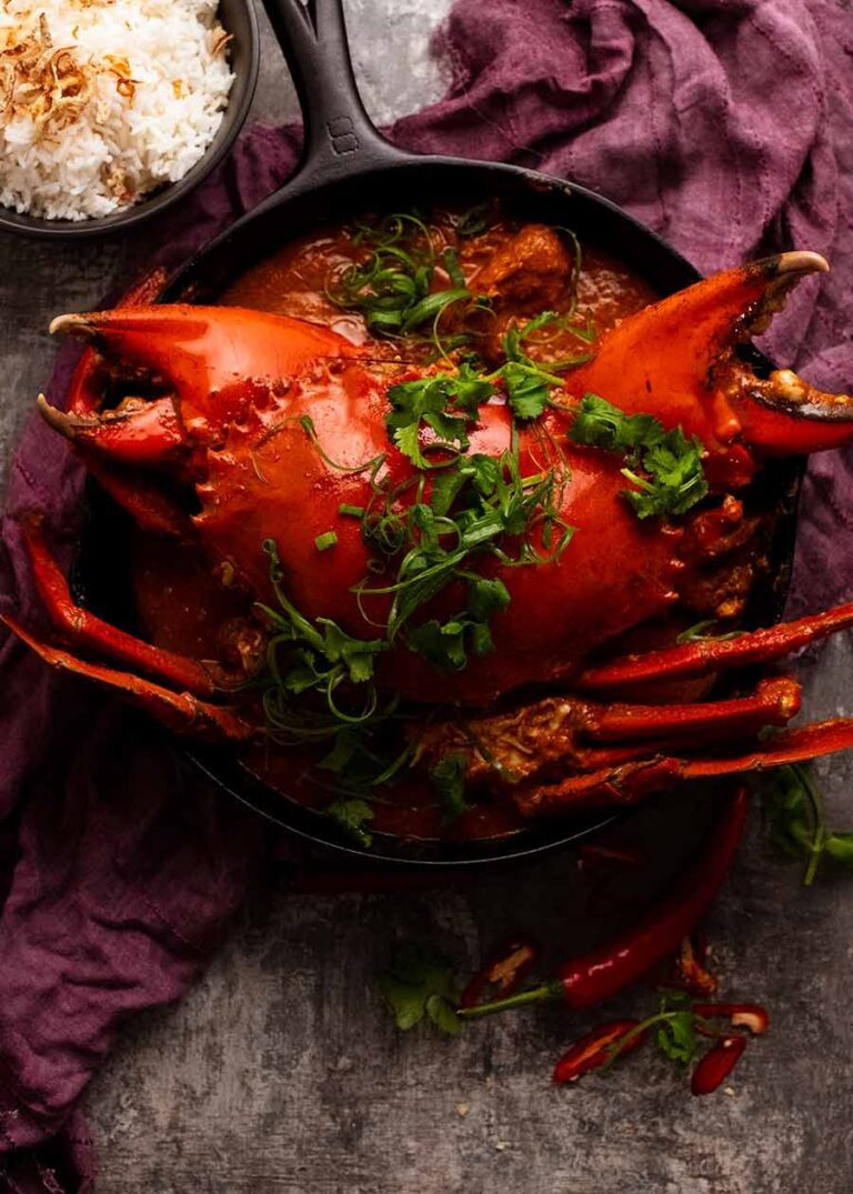 Singapore Chilli Crab Recipe