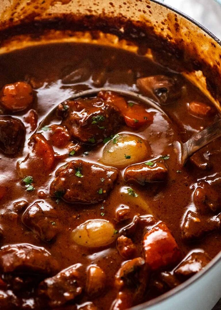 Beef Bourguignon (Beef Burgundy) Recipe