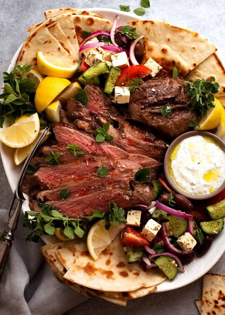 Greek Butterflied Lamb Leg Recipe