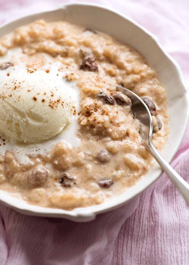 Heavenly Creamy Cinnamon Rice Pudding Recipe