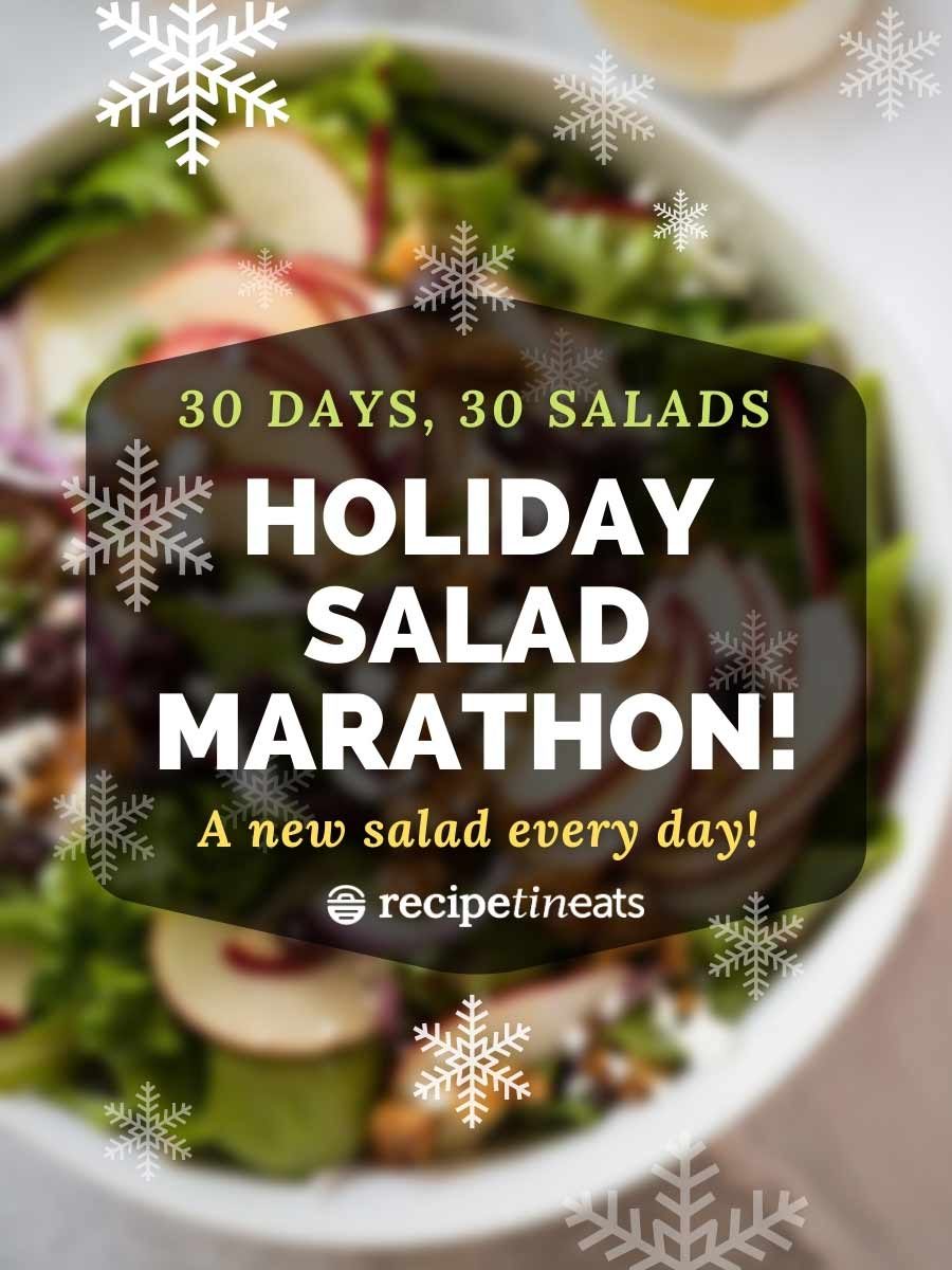 Pomegranate Salad & Holiday Salad Marathon! Recipe